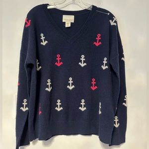 New women Cynthia Rowley 2play cashmere sweater size XL